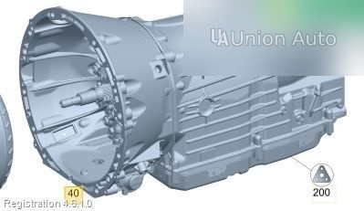 Автоматична коробка передач Mercedes-Benz C W204 2012 2.1л (АКПП)