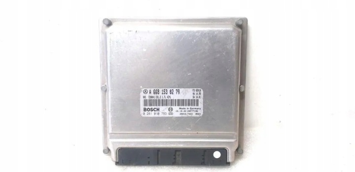 Блок управління модуль двигуна MERCEDES W168 A6681530079 0281010793