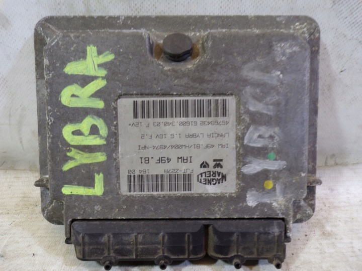 Ком'ютер блок управління двигуна LANCIA LYBRA 1.6 IAW49F.B1
