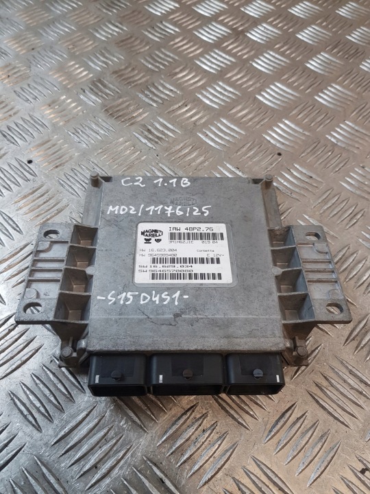 Блок управління двигуна 9646570080 IAW48P2.7G CITROEN C2 1.1 04R- EUROPA