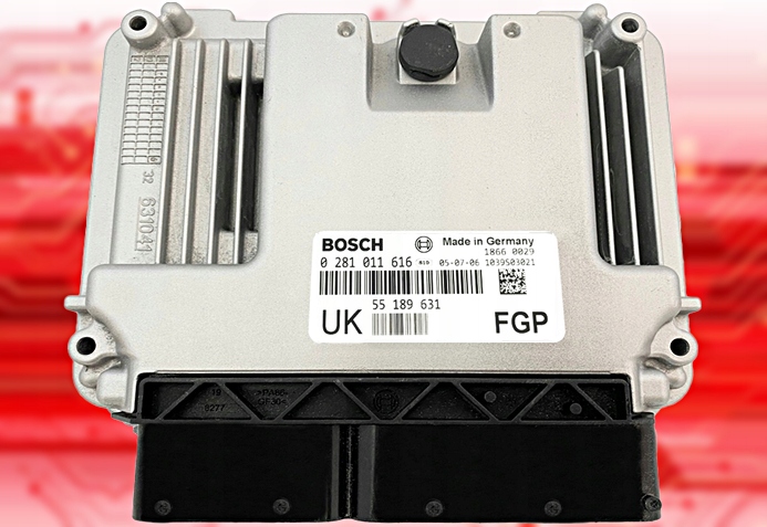 Ком'ютер OPEL VECTRA 0281011616 55189631 UK +PIN - зображення 1