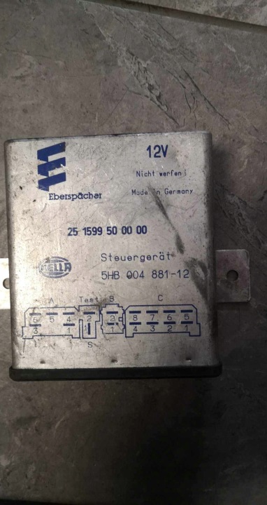 Ком'ютер блок управління модуль WEBASTO 251599500000 5HB00488112 MERCEDES