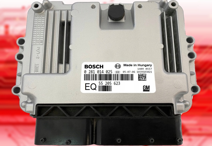 Ком'ютер OPEL ASTRA H 0281014025 55205623 EQ чистий обнулений