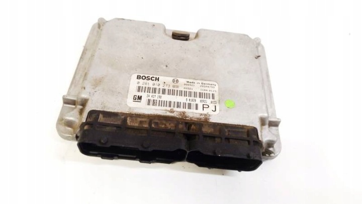 Opel Omega ком'ютер двигуна 2001 2.2L 24417198 0281010273