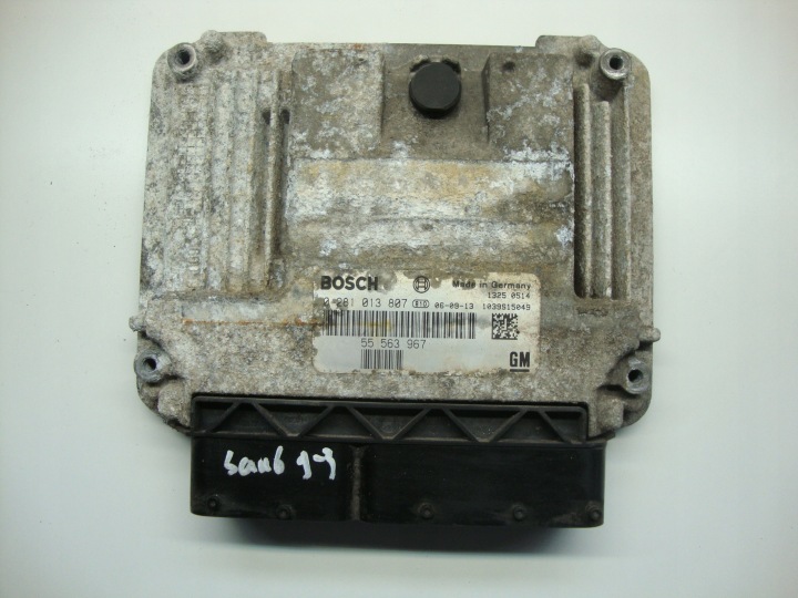 SAAB 9-3 II ком'ютер блок управління 0281013807 55563967